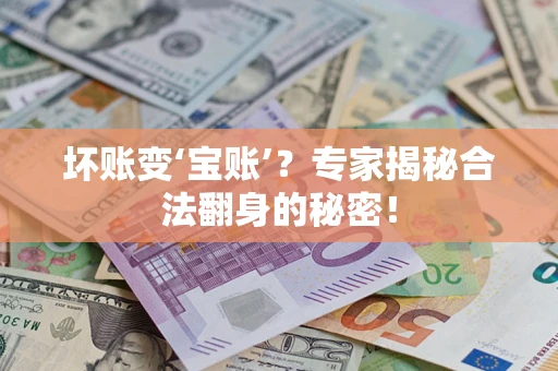 济南坏账变‘宝账’？专家揭秘合法翻身的秘密！