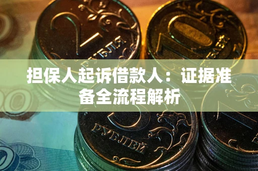 济南担保人起诉借款人：证据准备全流程解析
