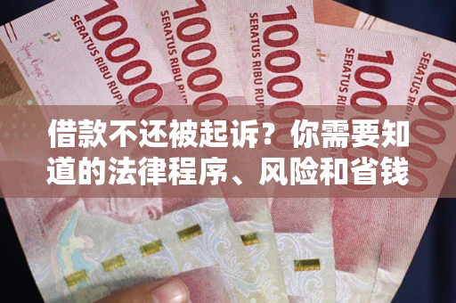 济南借款不还被起诉？你需要知道的法律程序、风险和省钱技巧